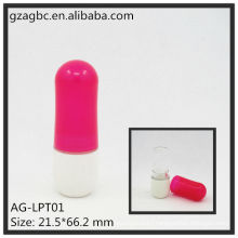 Charming&Cute Plastic Special Shap Lipstick Tube AG-LPT01, cup size 11.8/12.1/12.7mm, Cosmetic Packaging , Custom colors/Logo